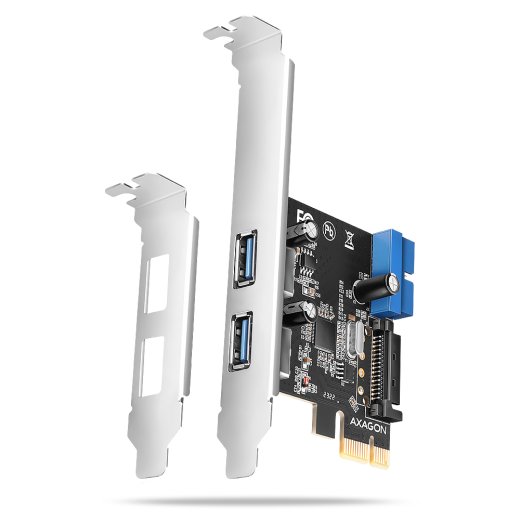 AXAGON PCI-Express card with a pair