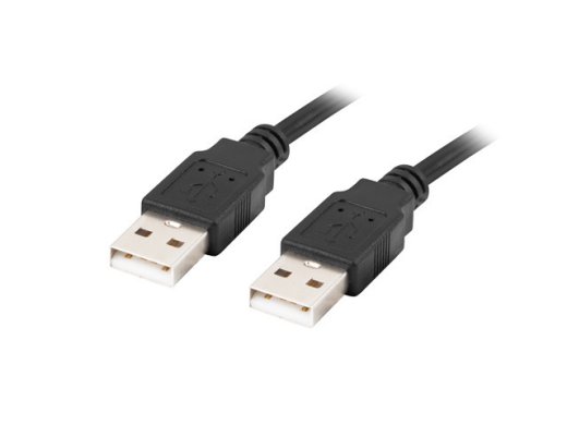 Lanberg Cable USB-A 2.0 CA-USBA-20CU-0018-BK