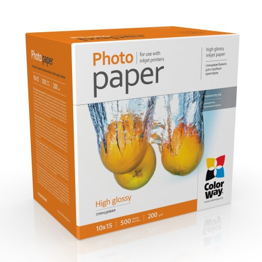 ColorWay Photo Paper, 500 sheets High
