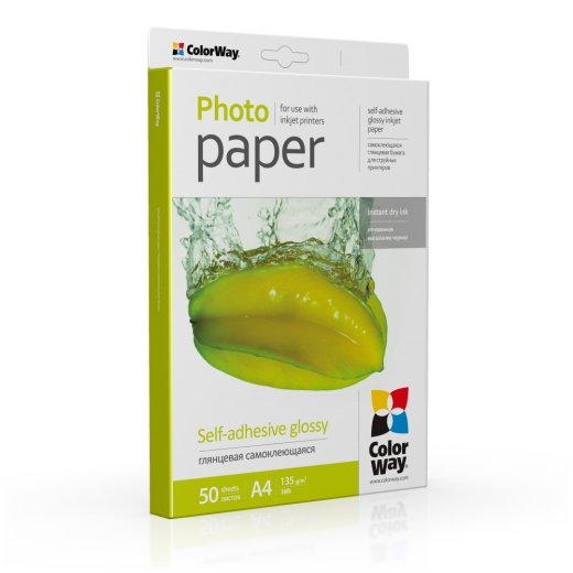 Glossy ColorWay Photo Paper, 50 sheets