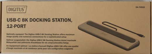 SALE OUT. DIGITUS USB-C 8K docking