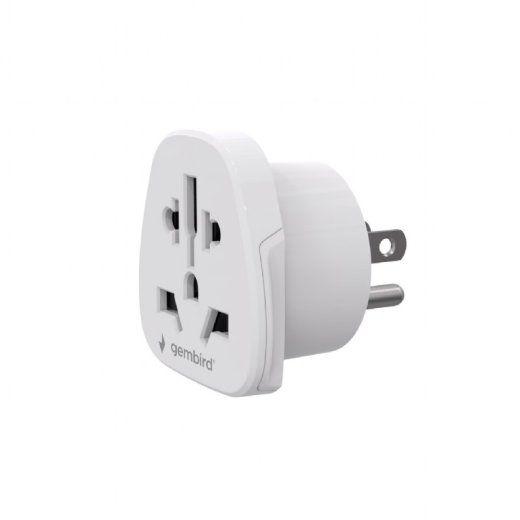 Gembird World to US power adapter
