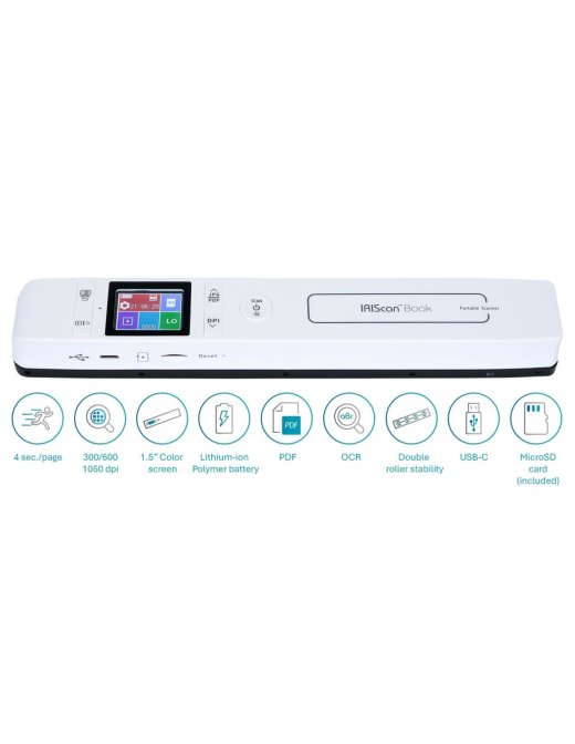 IRIS IRIScan Book 7 Handheld Scanners