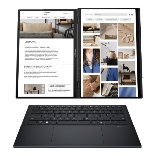 Asus Zenbook Duo UX8406CA-QL287W Inkwell Gray