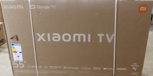 SALE OUT. Xiaomi TV S Pro Mini LED 55 2026 4K UHD (3840 x 2160) Xiaomi TV S Pro 2026 55 Smart TV Google TV Grey DAMAGED PACKAGING