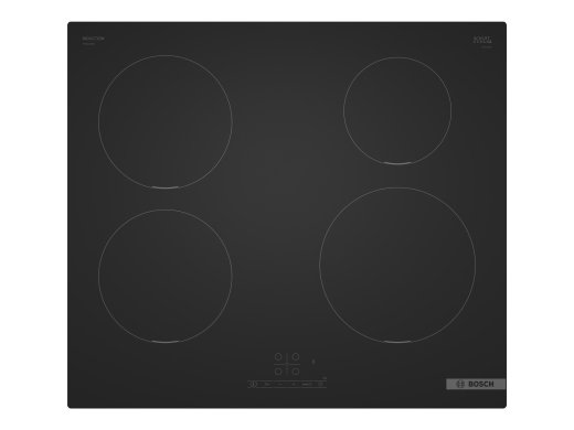 Bosch PIE61ABB5E Hob Induction Number of burners/cooking zones 4 Touch Matt Black Timer