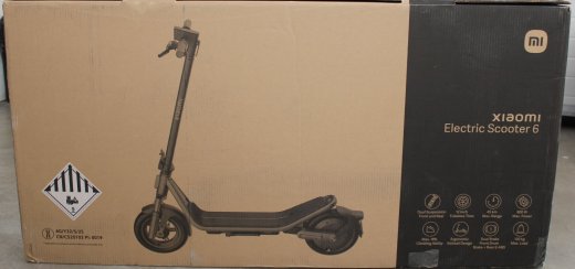 SALE OUT. Xiaomi Electric Scooter 6 GL Xiaomi 24 month(s) DAMAGED PACKAGING AND PAINT.ITEM IS SCRATCHED, DIRTY