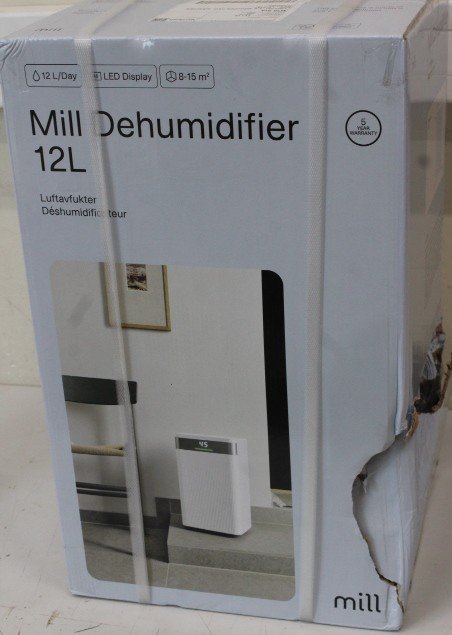 SALE OUT. Mill MDH12 Dehumidifier, 12L/day