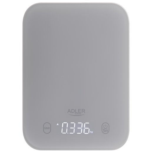 ADLER AD 3181 grey kitchen scale