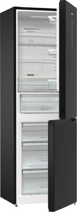 GJE Gorenje NRK6192ABK4 fridge-freezer Freestanding 302