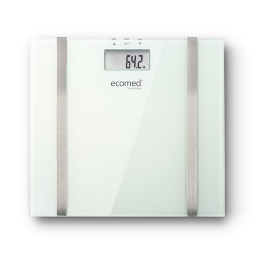 Ecomed BS-70E Rectangle White Electronic personal scale