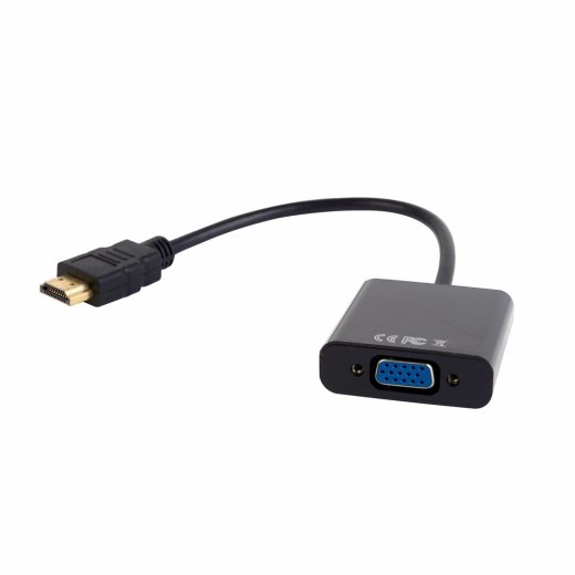 Gembird A-HDMI-VGA-03 Video Cable Adapter, 0