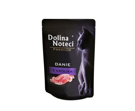 Dolina Noteci Rabbit Wet Food for Cats - 85g