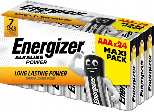 ENR ENERGIZER BATERKI ALKALINE POWER AAA