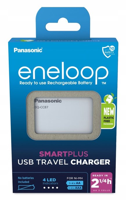 USB Panasonic Eneloop Smartplus Battery Charger