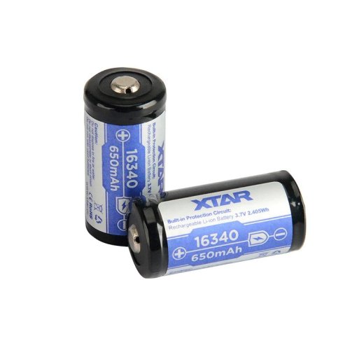 XTA Battery 16340/R-CR123 3.7V Li-ion