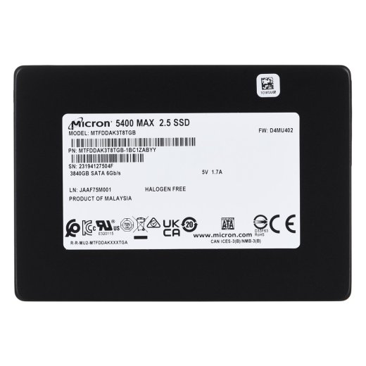Mio SSD Micron 5400 MAX 3