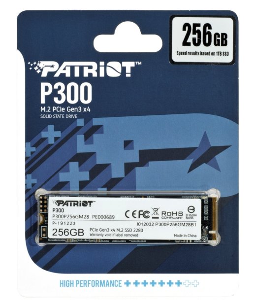 PATRIOT P300 M.2 PCI-EX4 NVME