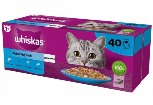 WHS WHISKAS Fish Favourites in jelly