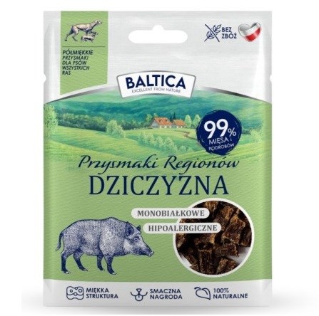 BALTICA Regional Treats Monoprotein Venison - dog treat - 30g
