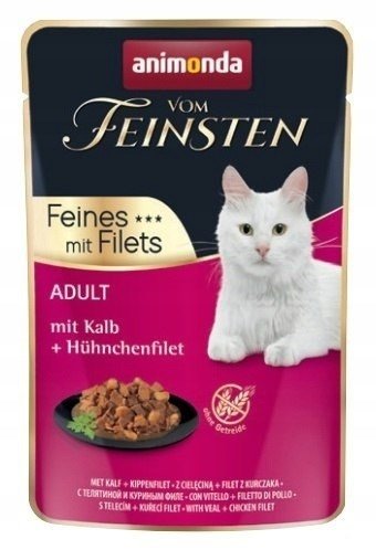 ANIMONDA vom Feinsten Veal wet cat food - 85 g