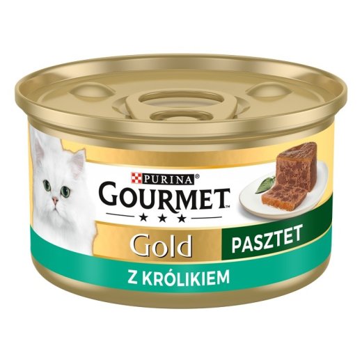 Gourmet Gold Rabbit - wet cat food - 85 g