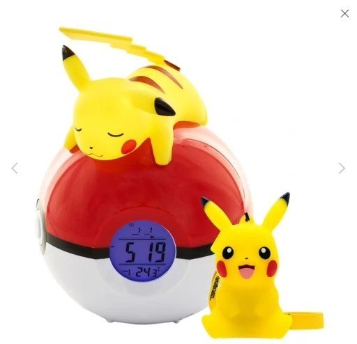 TKF TF POKEMON LIGHT-UP ALARM CLOCK