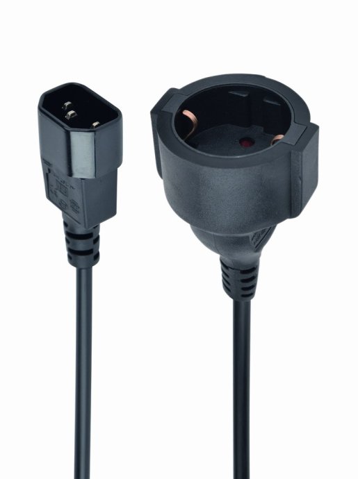 Gembird PC-SFC14M-01 power adapter IEC320 C14
