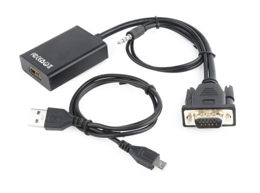 Gembird A-VGA-HDMI-01 0.15m HDMI to