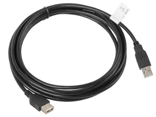 LAE Lanberg CA-USBE-10CC-0030-BK USB cable USB