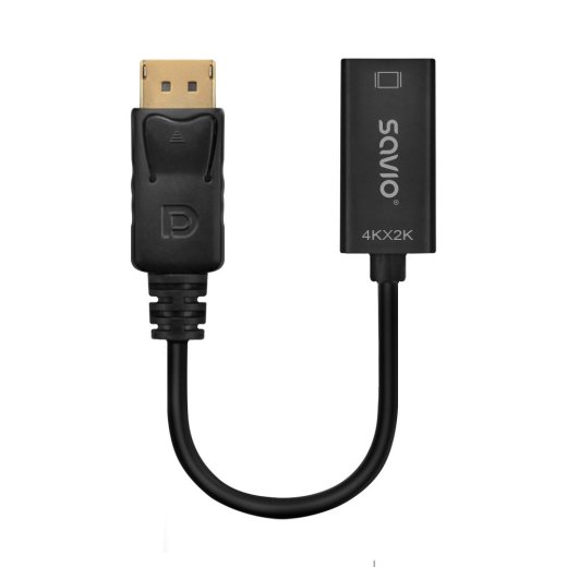 Adapter Savio DisplayPort (M) v1.2