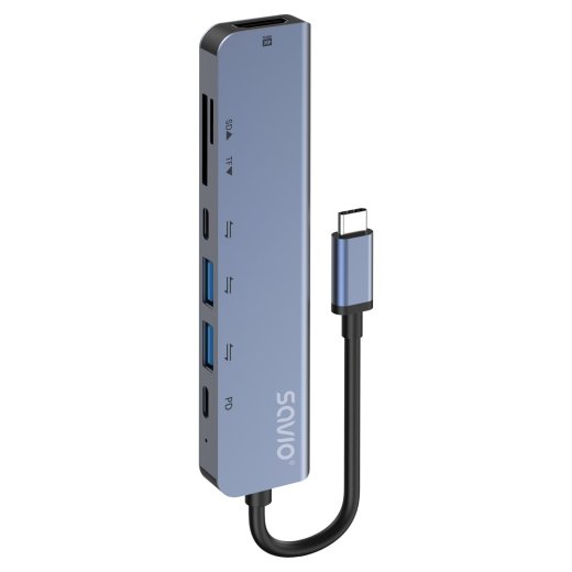 Savio AK-82 USB Type-C Interface Hub