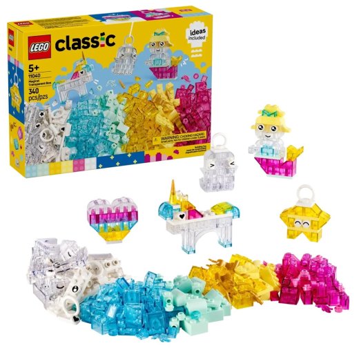 LEGO CLASSIC 11040 Magical Transparent Box