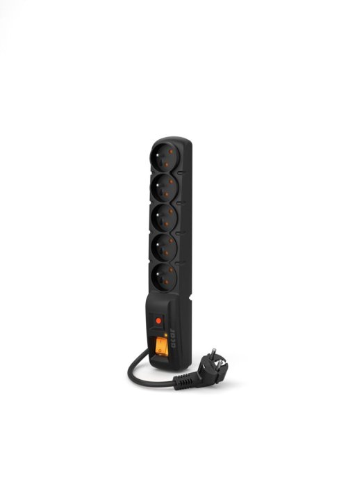 ACAR F5 Black power strip with
