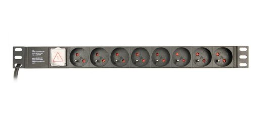 Gembird 8 AC outlet(s) power distribution