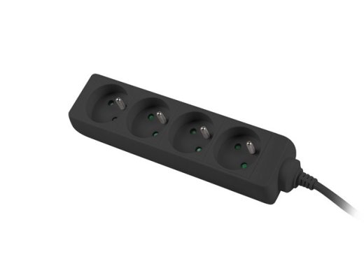 LAE Lanberg PS0-04E-0150-BK power extension 1