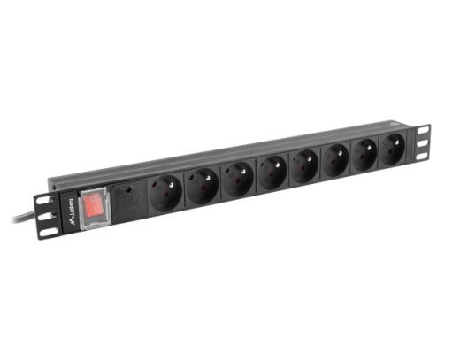LAE Lanberg 19" rack PDU 1U