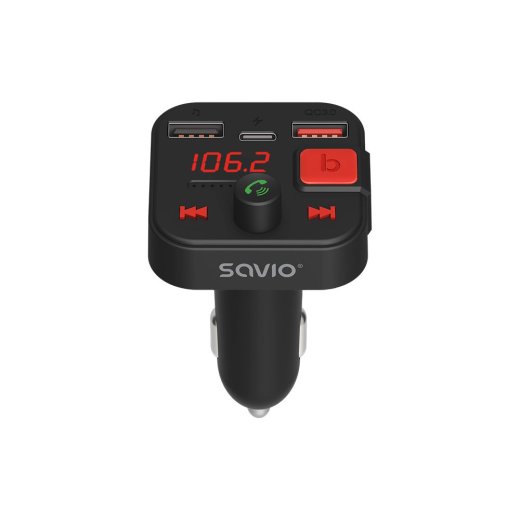 SAVO FM Transmitter with Bluetooth 5