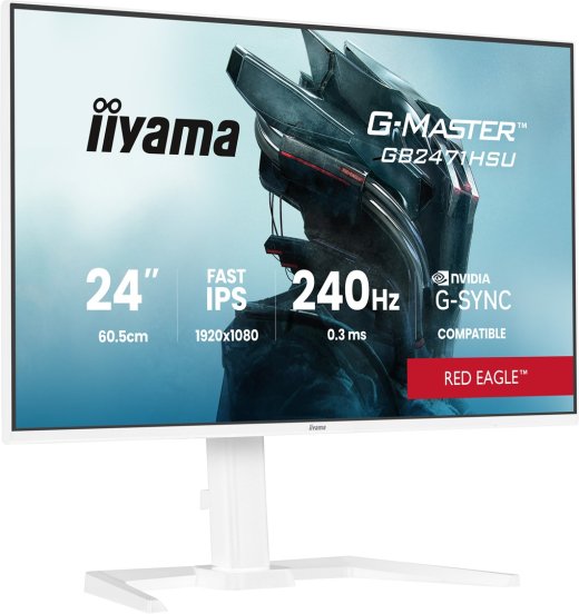 Iiyama G-MASTER GB2471HSU-W1 computer monitor 60
