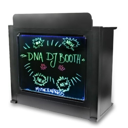 DNR DNA Professional DJ BOOTH BK