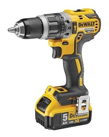 DeWALT DCD796P2-QW drill Keyless Black,Yellow