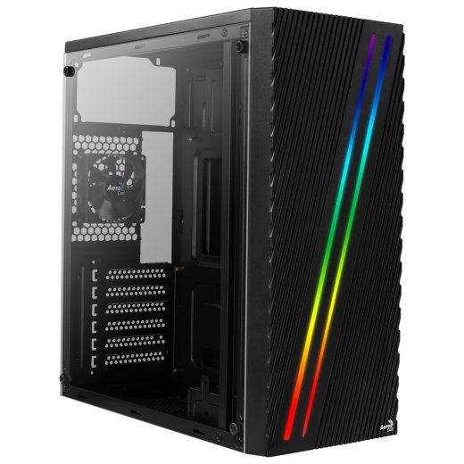 Aerocool Streak Midi Tower Black Case