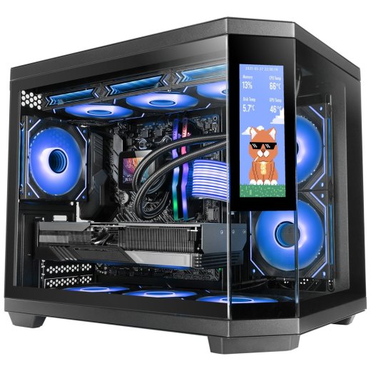 TAC Mars Gaming MC3TCORELCDM computer case