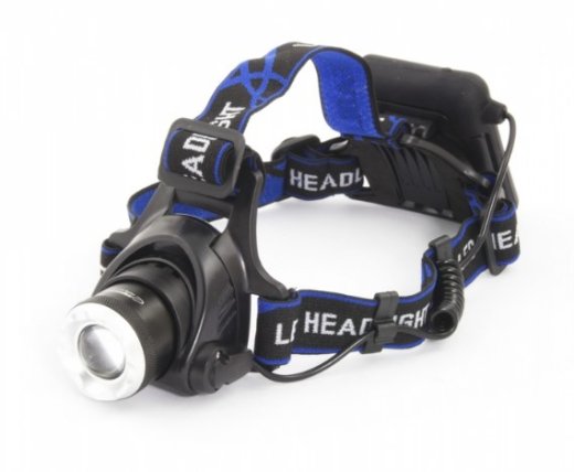 Esperanza EOT005 Black, Blue Headband Flashlight