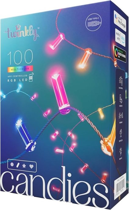 Twinkly Candies LED Christmas tree lights