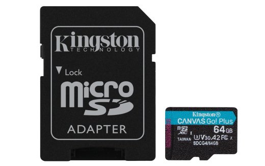 Kingston Technology 64GB microSDXC Canvas Go