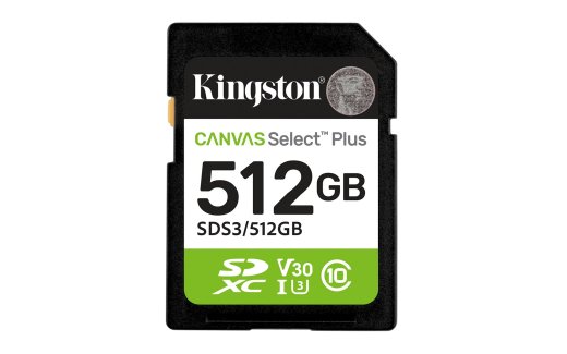 Kingston Technology 512GB SDXC Canvas Select