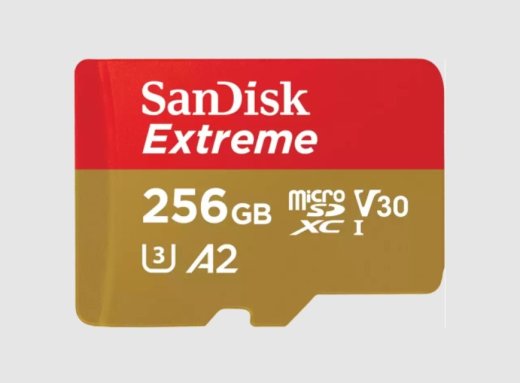 SAD SanDisk Extreme 256 MicroSDXC UHS-I
