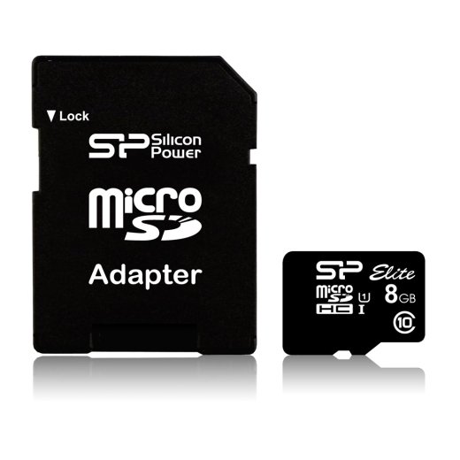 SLP Silicon Power Elite 8GB microSDHC