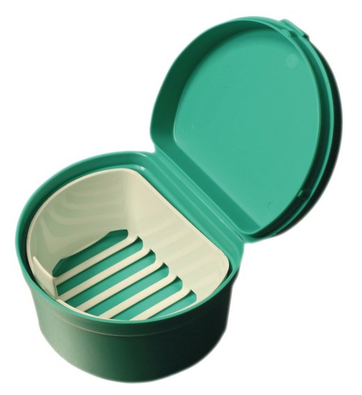 REHAFUND Green Denture Box